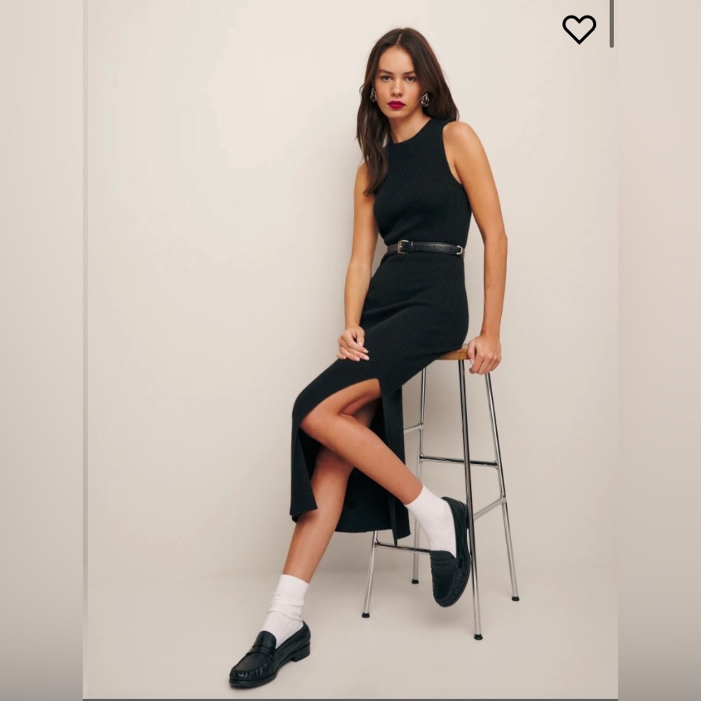 Reformation Basil Cashmere Dress
